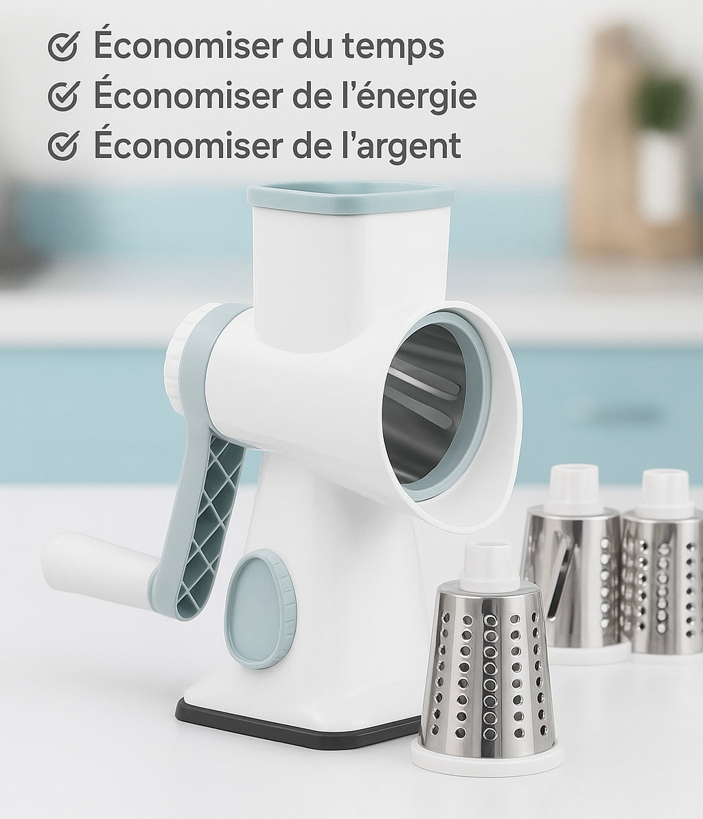 Râpe rotative multifonction